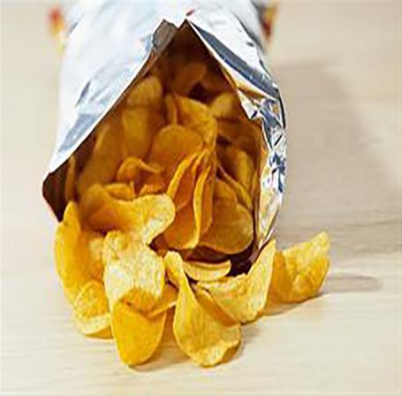 تولید چیپس سیب زمینی در طعم های متفاوت