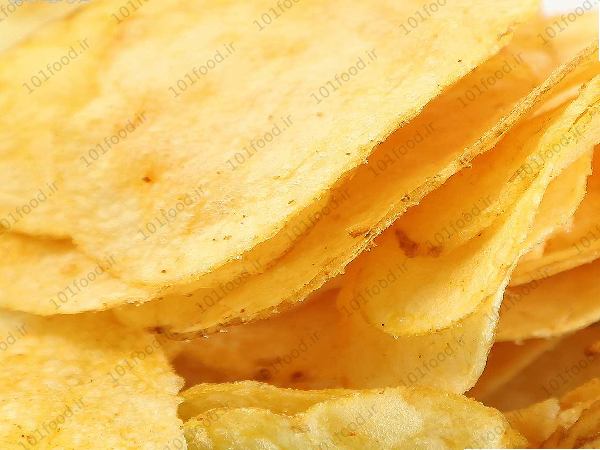 چیپس برگه سیب زمینی پنیر فرانسوی